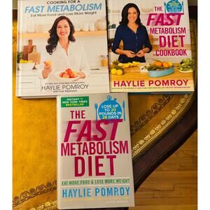 The Fast Metabolism Diet and Cookbooks New York Times Bestseller 3 Hardcovers
